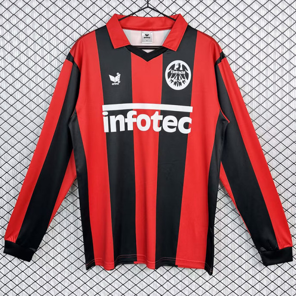 1983/1984 Frankfurt Home Long Sleeve Retro Soccer Jersey
