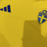 2026 Sweden Home Player Version Soccer Jersey