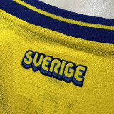 2026 Sweden Home Player Version Soccer Jersey