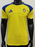 2026 Sweden Home Player Version Soccer Jersey