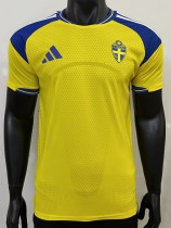 2026 Sweden Home Player Version Soccer Jersey