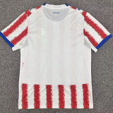 26/27 Paraguay Home Fans Soccer Jersey