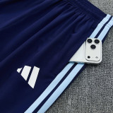 26/27 Argentina Royal Blue Hooded Windbreaker Tracksuit