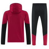 26/27 Germany Red Hooded Windbreaker Tracksuit