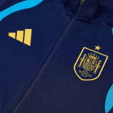 26/27 Spain Royal Blue Jacket Tracksuit