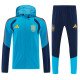 26/27 Spain Sky Blue Hooded Windbreaker Tracksuit