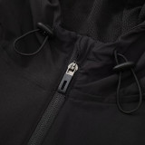 26/27 Germany Black Hooded Windbreaker Tracksuit