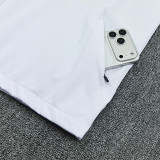 26/27 Italy White Hooded Windbreaker Tracksuit