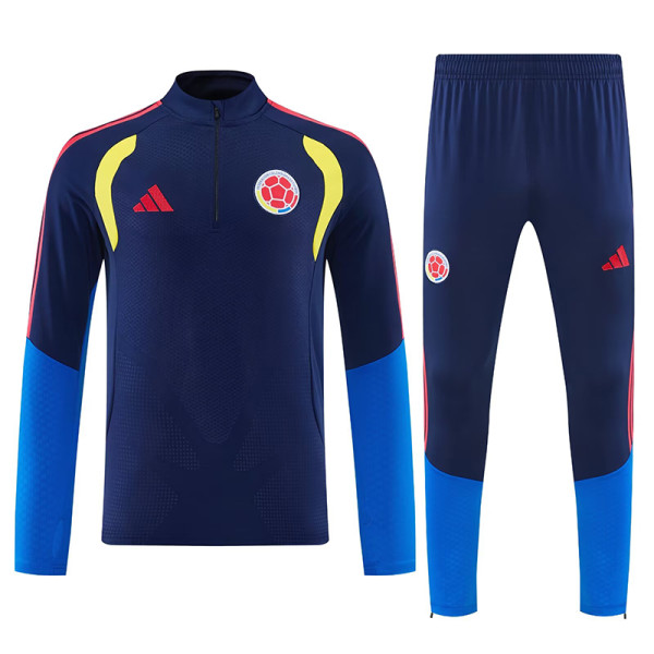 26/27 Colombia Royal Blue Half Pull Tracksuit (半拉链)
