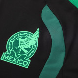 26/27 Mexico Green Hooded Windbreaker Tracksuit