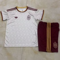 26/27 Spain Away Kids Soccer Jersey