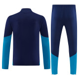 26/27 Spain Royal Blue Half Pull Tracksuit (半拉链)