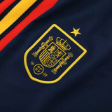 26/27 Spain Royal Blue Half Pull Tracksuit (半拉链)