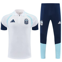26/27 Argentina White polo shirts pants suit