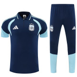 26/27 Argentina Royal Blue polo shirts pants suit