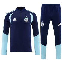 26/27 Argentina Blue Half Pull Tracksuit (半拉链）