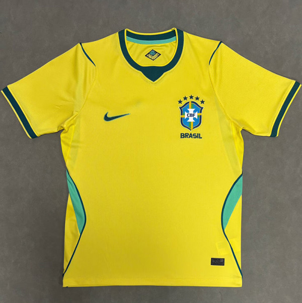 26/27 Brazil Home Fans Soccer Jersey