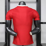 26/27 Man Utd Leisure Red Player Version Retro Soccer Jersey