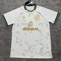 26/27 Celtic 60th Anniversary Edition White Fans Soccer Jersey