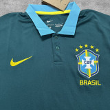 26/27 Brazil Green Polo Shirt