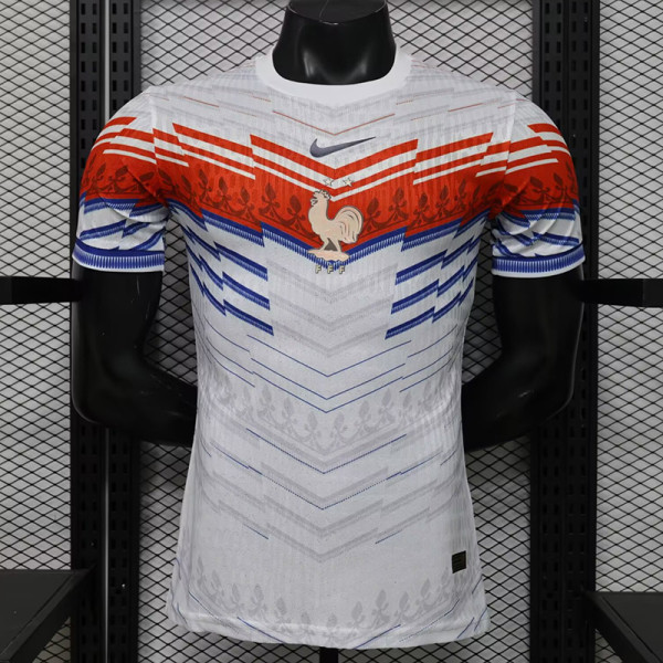 26/27 France Special Edition White Player Version Soccer Jersey