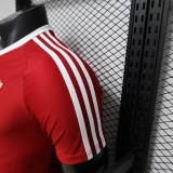 26/27 Man Utd Leisure Red Player Version Retro Soccer Jersey