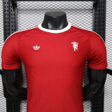 26/27 Man Utd Leisure Red Player Version Retro Soccer Jersey