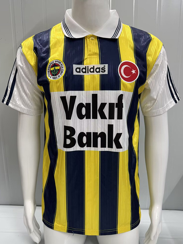 1996/1997 Fenerbahce Home Retro Soccer Jersey