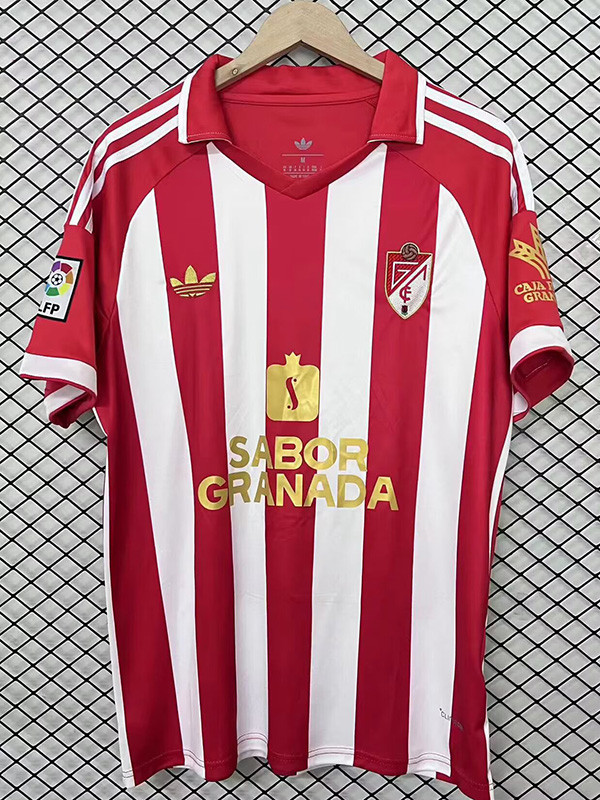 2026 Granada Special Edition Retro Red Fans Soccer Jersey(带复古章)