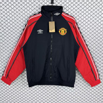 1998/1999 Man Utd Black Retro Windbreaker