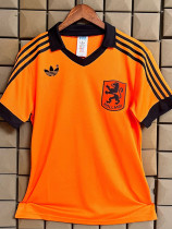1980 Netherlands Home Retro Soccer Jersey