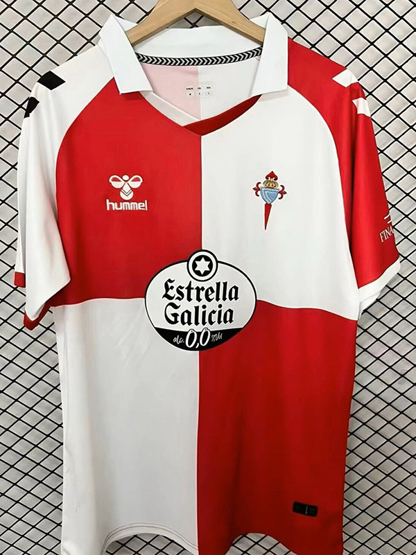 2026 Celta Retro Edition White & Red Fans Soccer Jersey