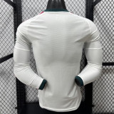 26/27 RMA Home Long Sleeve Player Version Soccer Jersey