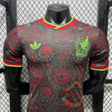 26/27 Mexico Leisure Retro Edition Red Player Version Soccer Jersey