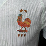 26/27 France Away Player Version Soccer Jersey(embroidery star刺绣星星)