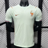 26/27 France Away Player Version Soccer Jersey(embroidery star刺绣星星)