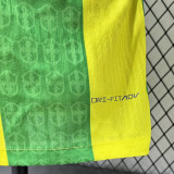 26/27 Brazi Team Logo Edition Yellow Player Version Soccer Jersey