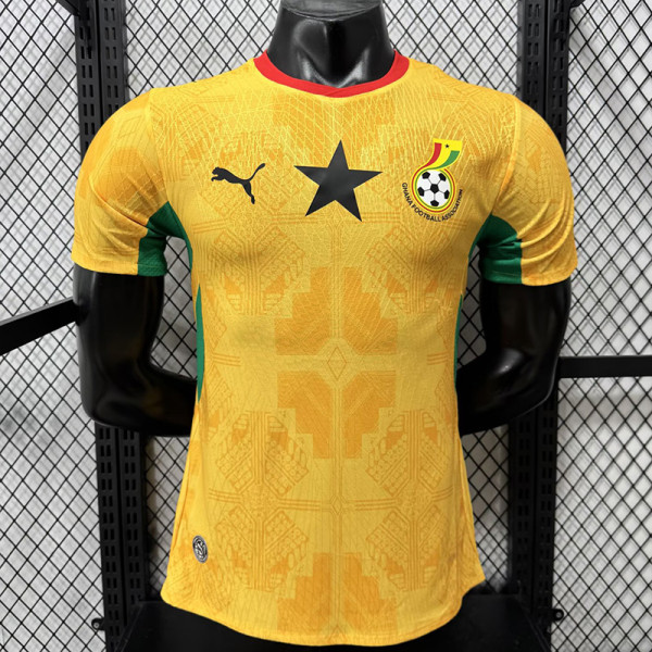 26/27 Ghana Away Player Version Soccer Jersey