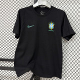 26/27 Brazil Black Men's T-shirt#T291