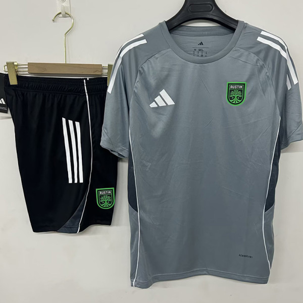 26/27 Austin FC Grey Training Shorts Suit