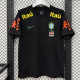26/27 Brazil Black Pure Cotton Men's T-shirt