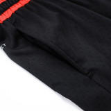 26/27 Flying Man Casual NBA Edition Mesh Black shorts#A2508