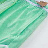 26/27 Flying Man Casual NBA Edition Apple Green shorts#A2511