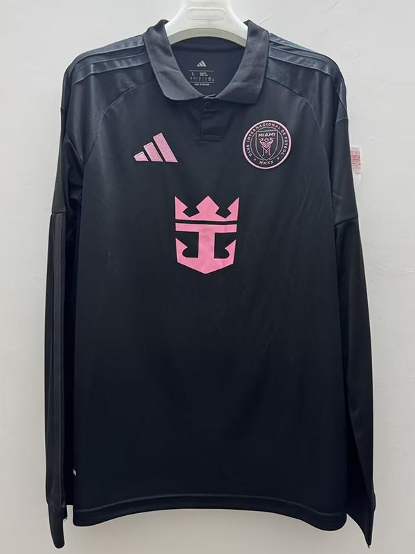 26/27 Inter Miami Away Long Sleeve Fans Soccer Jersey