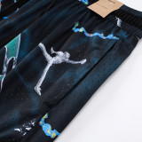 26/27 Flying Man Casual NBA Edition Nightfall black shorts#C2519