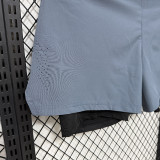2026 NK Light Blue Casual Double layer shorts#D1105 双层浅蓝色