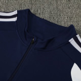 26/27 AD Royal Blue Kids Half Pull Tracksuit#814蔚蓝(童装半拉链)