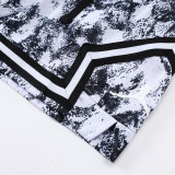 26/27 Flying Man Casual NBA Edition Camouflage white shorts#C2512