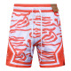 26/27 Flying Man Casual NBA Edition Tiger-striped orange shorts#C2520