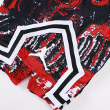 26/27 Flying Man Casual NBA Edition sunset shorts#C2528